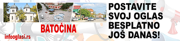 Batočina je pravo mesto da se oglase i promovišu odmori na moru