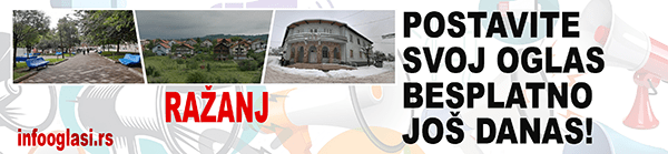 Oglašavanje vikendica Ražanj