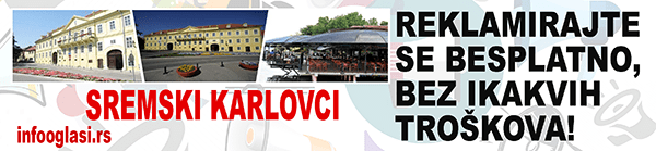 Oglas za ratkapne u Sremskim Karlovcima