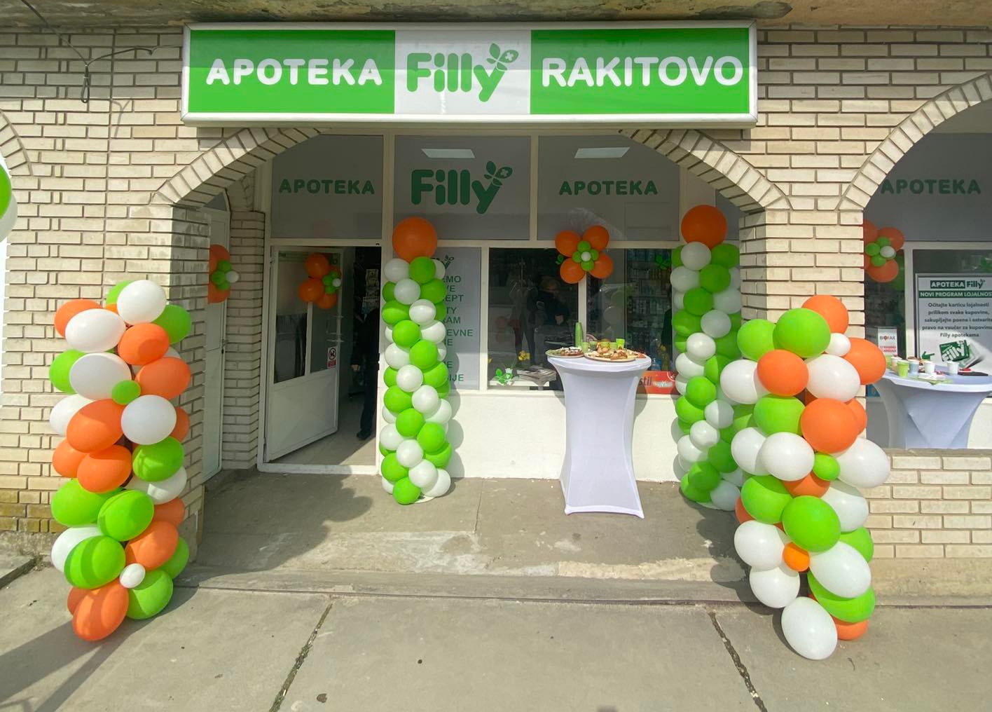 Filly apoteke u Rakitovu i Radincu!