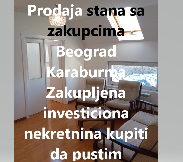 Prodaja stan sa stanarima apartman useljena nekretnina dok je pod zakupom Beograd Karaburma Juhorska Prodaja apartmana sa zakupcima Beograd Karaburma zakupljena investiciona nekretnina kupiti da pustim e124 000 Moji stanari su se uselili 11. 02. 2024 na jednogodišnji ugovor o zakupu na e590 mesečno u moj potpuno novi apartman sa 2 spavaće sobe. To je e7080 godišnji prihod, minus trošak osiguranja imovine na e40 i porez na imovinu e100 godišnje. Sva oprema, aparati, nameštaj su potpuno novi uz garanciju proizvođača. Apartman je nedavno u potpunosti renoviran u januaru 2024, a sama zgrada je moderna, iz 2014. 3. 0, 52m2, 7/7, lift, EG, klima, parking, interfon, video nadzor, ostava. Nalazi se u blizini škola, vrtića, prodavnica, autobuskih linija i ostale infrastrukture. Apartman se nalazi u novijoj zgradi iz 2014 godine sa liftom na 7 spratu. Zapadno orientisan. Grejanje je na struju. Klima. Parking za stanare zgrade sa rampom. Veoma niski režijski troškovi. Apartman je uknjižen 1/1 na 52m2. Kontakt: Gosa 00381654635963, Milan 0038163657994 flat.karaburma@gmail.com Naselje Karaburma je poznato po lepim zelenim parkovima, nedaleko od šetališta Ada Huja sa divnim restoranima i pogledom na reku Dunav. Odlično je povezano sa svim delovima grada a blizina centra grada, čine ga željenim mestom za život. Juhorska ulica je veoma mirna i dobro pozicionirana. Nalazi se u centralnom delu naselja, nedaleko od Doma zdravlja, obdaništa, pošte, banaka, tržnog centra, tri osnovne škole i autobuskih stajališta 16, 23, 25, 27, 27A Selling apartment with tenants Belgrade Karaburma tenanted investment property buy-to-let apartment SALE estate Serbia e124 000 My tenants moved in on 11.02.2024 on a one year tenancy contract at e590 monthly to my brand new 2 bedroom apartment. That is e7080 yearly income, minus property insurance and tax. All equipment, appliances, furniture are brand new on manufacturers guarantee. The apartment was just recently fully renovated in January 2024 and building itself is modern, from 2014. Newly decorated, bright and sunny, freshly white painted, partly furnished and fully equipped 2 bedroom apartment on 52 m2. By the owner. Top flor flat 7/7, lift. Parking with a card for unlimited cars is included. Quality insulation with 4 Bosh radiators, air conditioning inverter unit with heater, bathroom sealing heater. Insulating Venetian Mirror windows. Infostan e30. Apartment is 253 cm high and consists of: Sitting room with sofa bed for 3, sleep 2, and 2 windows. Master bedroom with wardrobe, 2 windows. Children bedroom/office/working space, 2 windows. Electric smoke extractor/ventilator for smokers. Bathroom with 7kg washing machine/dryer. Kitchen open plan with table to the sitting room. Pantry with shelves and 264 litres fridge/freezer. Entry hall with wardrobe, middle hall with wardrobe – both to the sealing. Security metal door with safety locks, intercom . Security cameras at house entrance and by the lift. Friendly and peaceful neighbours. Next to: Maxi, 1.2km to Liddle, Big Fashion, Tržni centar Karaburma, 4 banks – Postanska, NLB, Intesa, Raiffeisen. 2 primary schools, 5 kindergartens and nursery/creche – Waldorf kindergarten Vrtić Zvezdano Nebo in the basement of building, also within 4 minutes walk Бошко Буха Вртићи и јасле, Бисери, Jaslice Zvončica, Плави чуперак. Health clinic Karaburma 2 minutes walk. View of Park Zvezdara, a footpath leading to a hill starts 140m from home. Stadion FC Beograd is 150m. River Danube Park Ada Huja is 1.5km away. One minute walk to bus stops 16, 23, 25, 32N and 5 minutes to 27, 27E. Payment in cryptocurrencies is welcome. Viewing is possible every day, daytime and weekends also in the evenings. Please write for more details, as well as price offers. flat.karaburma@gmail.com Also call, whatsapp Gosha 00381654635963, Milan 0038163657994 Thank you for your kind attention. VERKAUF vermietete Wohnung zum Verkauf als Finanzinvestition gehaltene Immobilie Verkauf einer Wohnung mit Mietern in Belgrad, Karaburma, vermietete Anlageimmobilie, Kaufwohnung zum Verkauf, Immobilien in Serbien 124 000 e Meine Mieter sind am 11.02.2024 mit einem einjährigen Mietvertrag für 590 Euro monatlich in meine brandneue 2-Zimmer-Wohnung eingezogen. Das sind 7080 Euro Jahreseinkommen, abzüglich der Kosten für die Sachversicherung in Höhe von 40 Euro und der Grundsteuer von 100 Euro pro Jahr. Alle Geräte, Geräte und Möbel sind brandneu und unterliegen der Herstellergarantie. Die Wohnung wurde erst kürzlich im Januar 2024 komplett renoviert und das Gebäude selbst ist modern (Baujahr 2014). Neu eingerichtete, helle und sonnige, frisch weiß gestrichene, teilmöblierte und voll ausgestattete 2-Zimmer-Wohnung auf 52 m2. Vom Eigentümer. Das Parken mit einer Karte für unbegrenzte Autos ist im Preis inbegriffen. Hochwertige Isolierung mit 4 Bosh-Heizkörpern, Klimaanlage, Wechselrichtereinheit mit Heizung, Badezimmer-Dichtungsheizung. Isolierende venezianische Spiegelfenster. Infostan e30. Die Wohnung ist 253 cm hoch und besteht aus: Wohnzimmer mit Schlafsofa für 3, 2 Schlafplätzen und 2 Fenstern. Hauptschlafzimmer mit Kleiderschrank, 2 Fenster. Kinderzimmer/Büro/Arbeitsraum, 2 Fenster. Elektrischer Rauchabzug/Ventilator für Raucher. Badezimmer mit 7 kg Waschmaschine/Trockner. Offene Küche mit Tisch zum Wohnzimmer. Speisekammer mit Regalen und 264-Liter-Kühl-/Gefrierschrank. Eingangsbereich mit Garderobe, mittlerer Flur mit Garderobe – beide zur Abdichtung. Sicherheitstür aus Metall mit Sicherheitsschlössern, Gegensprechanlage. Überwachungskameras am Hauseingang und am Aufzug. Freundliche und friedliche Nachbarn. Neben: Maxi, 1,2 km nach Liddle, Big Fashion, Tržni centar Karaburma, 4 Banken – Postanska, NLB, Intesa, Raiffeisen. 2 Grundschulen, 5 Kindergärten und Kinderkrippe – Waldorfkindergarten Vrtić Zvezdano Nebo im Keller des Gebäudes, auch innerhalb von 4 Minuten zu Fuß erreichbar. Gesundheitsklinik Karaburma 2 Minuten zu Fuß. Blick auf den Park Zvezdara, ein Fußweg, der zu einem Hügel führt, beginnt 140 m vom Haus entfernt. Das Stadion FC Beograd ist 150 m entfernt. Der Donaupark Ada Huja ist 1,5 km entfernt. Eine Minute zu Fuß zu den Bushaltestellen 16, 23, 25, 32N und 5 Minuten zu den Bushaltestellen 27, 27E. Zahlungen in Kryptowährungen sind willkommen. Die Besichtigung ist jeden Tag, tagsüber, möglich. Bitte schreiben Sie uns für weitere Details sowie Preisangebote. flat.karaburma@gmail.com Rufen Sie auch an, WhatsApp Gosha 00381654635963, Mailand 0038163657994 Vielen Dank für Ihre Aufmerksamkeit. Appartement te koop met hijters Belgrado Karaburma verhuurde vastgoedbelegingen, te koop voor verhuur Verkoop van een appartement terwijl het verhuurd is in Juhorska Mijn huurders zijn op 11-02-2024 ingetrokken met een huurcontract van één jaar voor e590 per maand in mijn gloednieuwe appartement met 2 slaapkamers. Dat is een jaarinkomen van € 7080, minus de eigendomsverzekering en belasting. Alle apparatuur, apparaten en meubels zijn gloednieuw volgens de fabrieksgarantie. Het appartement is onlangs volledig gerenoveerd in januari 2024 en het gebouw zelf is modern, uit 2014. Nieuw ingericht, licht en zonnig, fris wit geschilderd, gedeeltelijk gemeubileerd en volledig uitgerust 2 slaapkamer appartement op 52 m2. Door de eigenaar. Bovenverdieping appartement 7/7, lift. Parkeren met een kaart voor onbeperkt auto's is inbegrepen. Kwaliteitsisolatie met 4 Bosch radiatoren, airconditioning inverterunit met verwarming, badkamerafdichtingsverwarming. Isolerende Venetiaanse spiegelramen. Infostan e30. Appartement is 253 cm hoog en bestaat uit: Zitkamer met slaapbank voor 3 personen, 2 slaapplaatsen en 2 ramen. Hoofdslaapkamer met kledingkast, 2 ramen. Kinderslaapkamer/kantoor/werkruimte, 2 ramen. Elektrische rookafzuiging/ventilator voor rokers. Badkamer met wasmachine/droger van 7 kg. Open keuken met tafel naar de zitkamer. Bijkeuken met planken en koelkast/vriezer van 264 liter. Binnenkomst, hal met garderobe, middenhal met garderobe – beide tot aan de afdichting. Metalen veiligheidsdeur met veiligheidssloten, intercom. Beveiligingscamera's bij de ingang van het huis en bij de lift. Vriendelijke en rustige buren. Naast: Maxi, 1,2 km naar Liddle, Big Fashion, Karaburma Mall, 4 banken – Postanska, NLB, Intesa, Raiffeisen. 2 basisscholen, 5 kleuterscholen en crèche/crèche – Waldorf-kleuterschool Zvezdano Nebo Kindergarten in de kelder van het gebouw, ook binnen 4 minuten lopen Boško Buha kleuterscholen en crèches, Beseri, Zvončica crèche, Blue tuft. Gezondheidskliniek Karaburma 2 minuten lopen. Uitzicht op Park Zvezdara, een voetpad dat naar een heuvel leidt, begint 140 meter van huis. Het stadion van FC Belgrado ligt op 150 meter afstand. Het Donaupark Ada Huja ligt op 1,5 km afstand. Eén minuut lopen naar bushaltes 16, 23, 25, 32N en 5 minuten naar 27, 27E. Betaling in cryptocurrencies is welkom. Bezichtiging is elke dag mogelijk, overdag en in het weekend ook in de avonduren. Schrijf voor meer informatie en prijsaanbiedingen. flat.karaburma@gmail.com Bel ook, whatsapp Gosha 00381654635963, Milaan 0038163657994 Bedankt voor uw vriendelijke aandacht. Prodam najemniško stanovanje Beograd Karaburma najem investicijske nepremičnine odkup stanovanje PRODAJA nepremičnine Srbija stanovanje z najemniki e124 000 Moji najemniki so se preselili 11. februarja 2024 z enoletno najemno pogodbo za 590 e mesečno v moje popolnoma novo dvosobno stanovanje. To je e7080 letni dohodek, minus zavarovanje lastnine in davek. Vsa oprema, aparati, pohištvo so novi z garancijo proizvajalca. Stanovanje je bilo pred kratkim v celoti prenovljeno januarja 2024 in sama stavba je moderna, iz leta 2014. Na novo urejeno, svetlo in sončno, sveže belo pobarvano, delno opremljeno in popolnoma opremljeno 2 sobno stanovanje na 52 m2. S strani lastnika. Zgornje nadstropje 7/7, dvigalo. Vključeno je parkiranje s kartico za neomejeno število avtomobilov. Kvalitetna izolacija s 4 Bosh radiatorji, klima inverter enota z grelcem, kopalniški tesnilni grelec. Izolacijska okna Venetian Mirror. Infostan e30. Stanovanje je visoko 253 cm in je sestavljeno iz: Dnevna soba z raztegljivim kavčem za 3 osebe, spalnico za 2 osebi in 2 oknoma. Glavna spalnica z garderobo, 2 okni. Otroška soba/pisarna/delovni prostor, 2 okni. Električni odvod dima/ventilator za kadilce. Kopalnica s 7 kg pralnim/sušilnim strojem. Kuhinja odprtega tipa z mizo do dnevne sobe. Shramba s policami in 264 l hladilnik/zamrzovalnik. Predprostor z garderobo, srednji predprostor z garderobo – oboje na tesnjenje. Varnostna kovinska vrata z varnostnimi ključavnicami, domofon. Varnostne kamere na vhodu v hišo in ob dvigalu. Prijazni in mirni sosedje. Zraven: Maxi, 1,2km do Liddle, Big Fashion, Tržni center Karaburma, 4 banke – Poštanska, NLB, Intesa, Raiffeisen. 2 osnovni šoli, 5 vrtcev in jasli – Waldorfski vrtec Vrtić Zvezdano Nebo v kleti objekta, tudi v 4 minutah hoje Boško Buha Вртићи и јасле, Бисери, Jaslice Zvončica, Плави чуперак. Zdravstvena ambulanta Karaburma 2 minuti hoje. Pogled na park Zvezdara, 140m od doma se začne pešpot, ki vodi na hrib. Stadion FC Beograd je oddaljen 150 m. Donavski park Ada Huja je oddaljen 1,5 km. Ena minuta hoje do avtobusnih postaj 16, 23, 25, 32N in 5 minut do 27, 27E. Plačilo v kriptovalutah je dobrodošlo. Ogled možen vsak dan, podnevi in ob vikendih tudi zvečer. Za več informacij, kot tudi ponudbo cen pišite. flat.karaburma@gmail.com Pokličite tudi WhatsApp Gosha 00381654635963, Milano 0038163657994 Hvala za vašo prijazno pozornost.