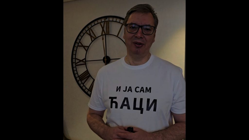 Vučić čestitao Dan studenata: Mladi ljudi u Ćacilendu će ući u istoriju, divim im se – OGLASI BUJANOVAC