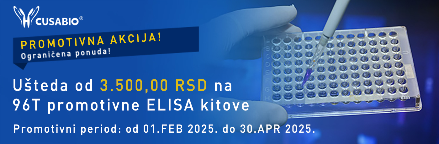 Cusabio promocija – 96T ELISA Kits – OGLASI KIKINDA