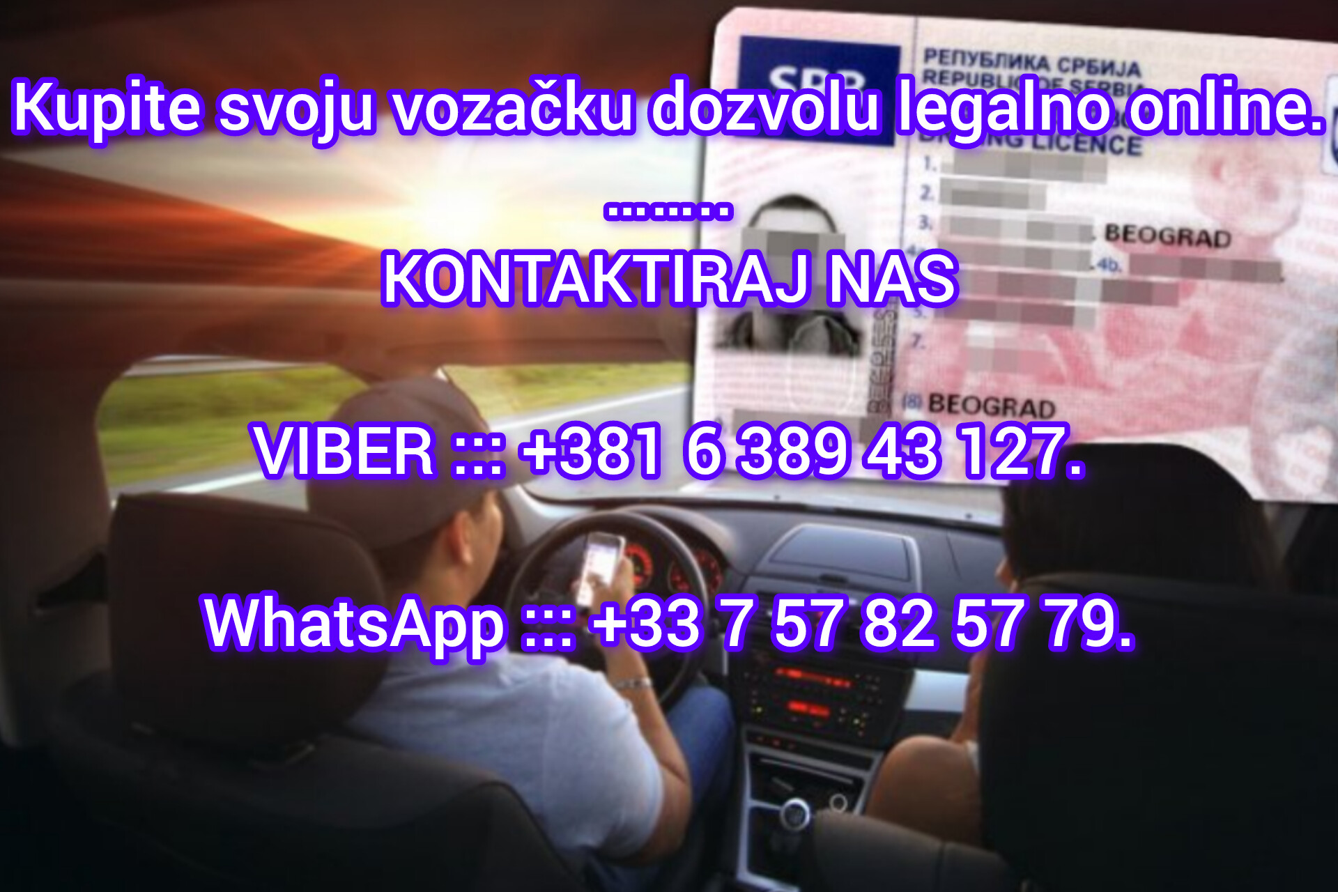 Kupite vozačku dozvolu online